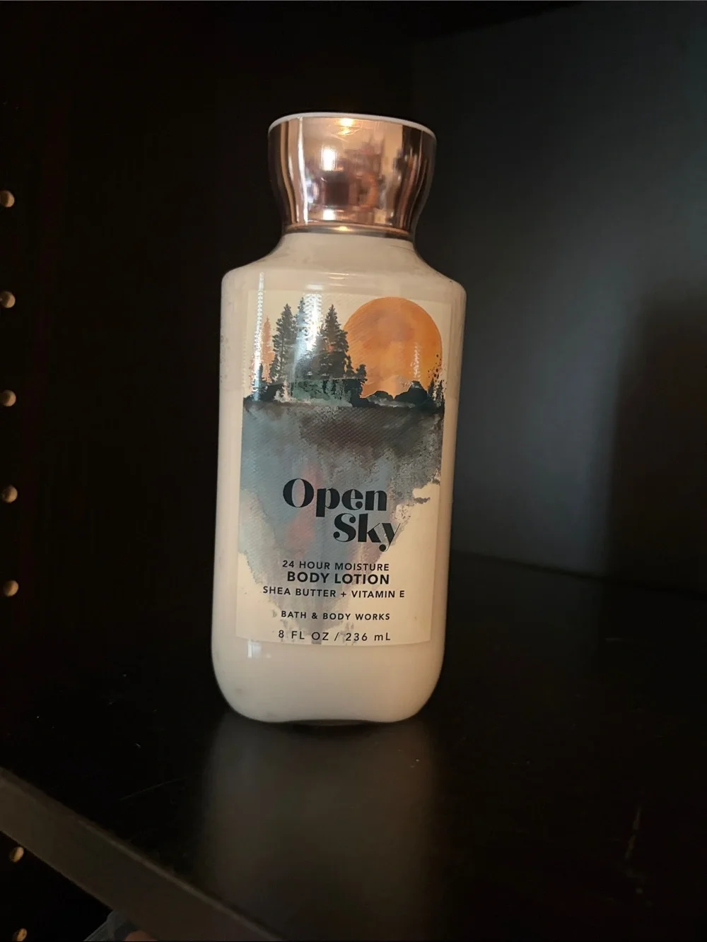 Bath & Body Works Open Sky Body Lotion - White, Gold